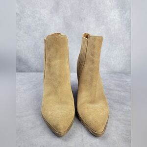 Marc Fisher Yatina Tan  suede Chelsea boot Women's Size 8.5